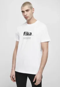 Pánske tričko MR.TEE Fika Definition Tee Farba: white, Veľkosť: XXL