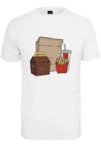 Mr. Tee Meal Tee white - Size:S