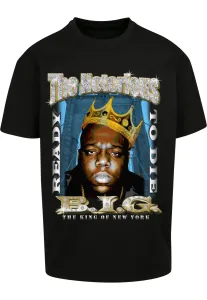 Pánske tričko MR.TEE Biggie Crown Oversize Farba: black, Veľkosť: L