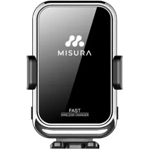 Misura MA04 – Držiak mobilu do auta s bezdrôtovým QI.03 nabíjaním SILVER