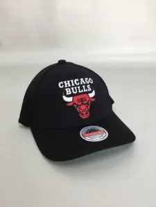 Mitchell & Ness snapback Chicago Bulls Team Logo High Crown Red black - Size:UNI