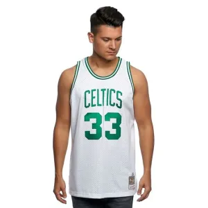 Mitchell & Ness Boston Celtics #33 Larry Bird white Swingman Jersey - Size:XL