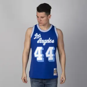 Mitchell & Ness Los Angeles Lakers #44 Jerry West royal Swingman Jersey  - Size:S