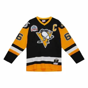 Mitchell & Ness Pittsburgh Penguins #66 Mario Lemieux NHL Dark Jersey black - Size:L