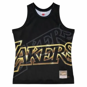Mitchell & Ness tank top Los Angeles Lakers Big Face 4.0 Fashion Tank black - Size:Long L