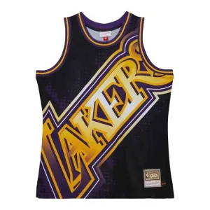 Mitchell & Ness tank top Los Angeles Lakers Big Face 7.0 Fashion Tank black - Size:M