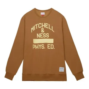 Sweatshirt Mitchell & Ness Branded M&N Fashion Graphic Crew brown - Size:M