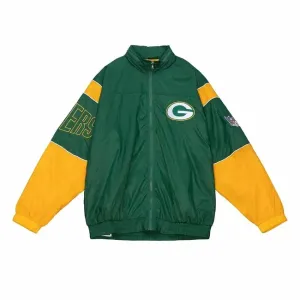 Mitchell & Ness Green Bay Packers Authentic Sideline Jacket green - Size:2XL