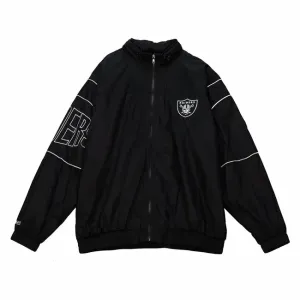 Mitchell & Ness Oakland Raiders Authentic Sideline Jacket black - Size:L