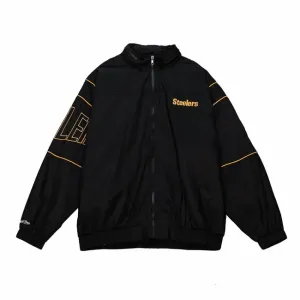 Mitchell & Ness Pittsburgh Steelers Authentic Sideline Jacket black - Size:M