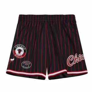 Mitchell & Ness shorts Chicago Bulls City Collection Mesh Short black/red - Size:L