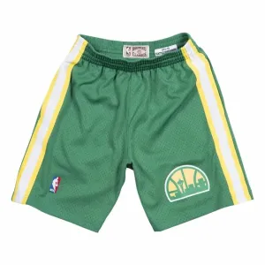 Mitchell & Ness shorts Seattle Supersonics 94-95 Swingman Road Shorts green - Size:L