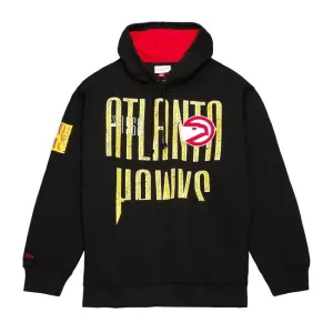 Mitchell & Ness sweatshirt Atlanta Hawks NBA Team OG Fleece 2.0 black - Size:L