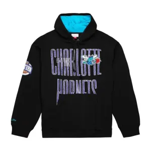 Mitchell & Ness sweatshirt Charlotte Hornets NBA Team OG Fleece 2.0 black - Size:L