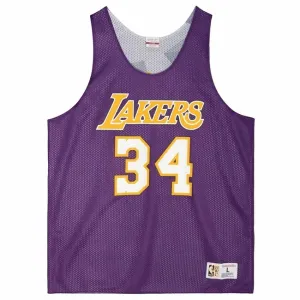 Mitchell & Ness Tank Los Angeles Lakers Reversible Mesh Tank purple - Size:XL