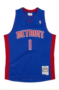 Mitchell & Ness Detroit Pistons #1 Chauncey Billups Swingman Jersey royal - Size:L #4573702