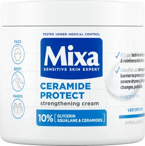 Mixa Posilňujúca telová starostlivosť pre veľmi suchú pokožku Ceramide Protect ( Strength ening Cream) 400 ml