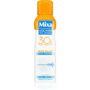 MIXA Solaire sprej na opaľovanie bez parfumácie pre citlivú pokožku SPF 30 200 ml