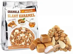 Mixit Pečený Mixit - Slaný karamel & lieskové oriešky do vrecka 1 ks, 60 g