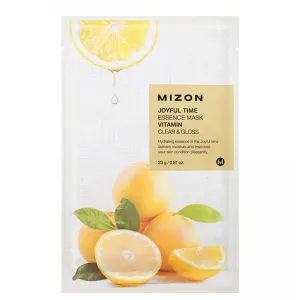 Mizon Joyful Time Vitamin plátenná maska s čistiacim a osviežujúcim účinkom 23 g