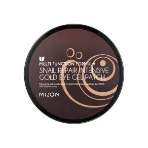 Mizon Očná maska proti opuchom a tmavým kruhom so zlatom ( Snail Repair Intensive Gold Eye Patch) 84 g