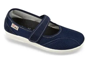 Dámske modré papuče MJARTAN NELLY #1794865