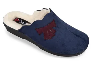 Dámske modré papuče MJARTAN TATIANA #1787198