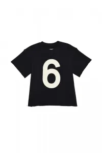 Mikina Mm6 Sweat-Shirt Čierna 10Y
