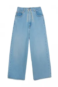 Džínsy Mm6 Trousers Modrá 10Y