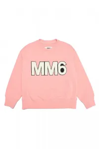 Mikina Mm6 Sweat-Shirt Ružová 14Y