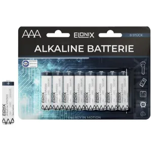 Batérie Alkaline Lr03 Aaa 8 Ks V Bal