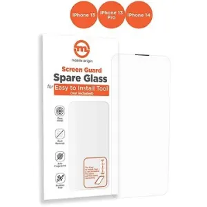 Mobile Origin Orange Screen Guard Spare Glass iPhone 14/13 Pro/13