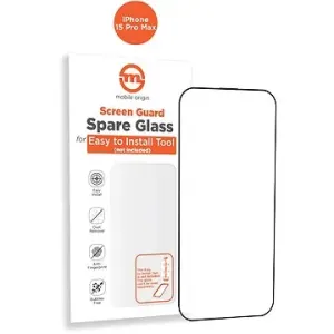 Mobile Origin Orange Screen Guard Spare Glass iPhone 15 Pro Max