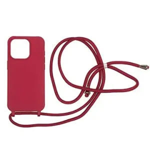 Mobile Origin Lanyard Case Cherry iPhone 15 Pro