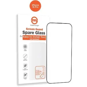 Mobile Origin Orange Screen Guard Spare Glass iPhone 15 Pro