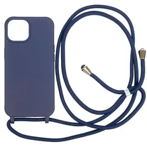 Mobile Origin Lanyard Case Blue iPhone 15