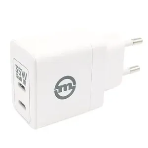 Mobile Origin 35 W GaN III Super Charger Dual 2× USB-C White