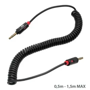 AUX kábel 2x3.5mm, čierny #7578146