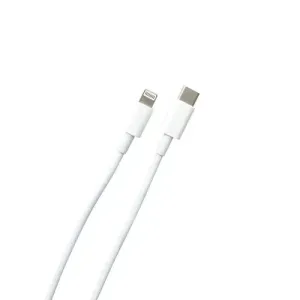 Kábel USB C - Apple Lightning PD Fast Charge, 1 m, biely #2700501