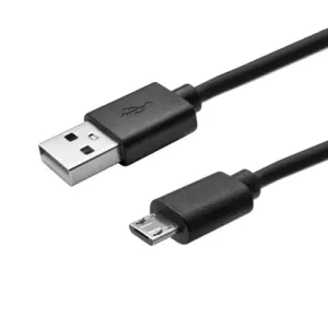 Micro USB čierny 1M kábel 2A BULK