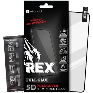 Ochranné sklo Sturdo Rex Motorola Moto G32, celotvárové - čierne #2659488