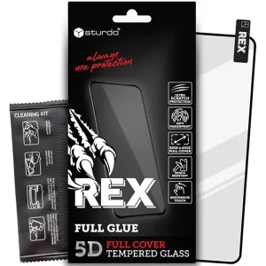 Ochranné sklo Sturdo Rex Honor 70 Lite, celotvárové - čierne