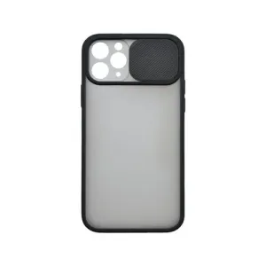 Puzdro Camshield iPhone 11 Pro, plastové - čierne