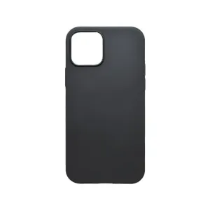 Iphone 12 Pro Max čierne gumené puzdro, matné