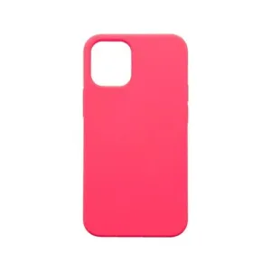 mobilNET silikónové puzdro iPhone 12 / iPhone 12 Pro, tmavá ružová Liquid #2695324