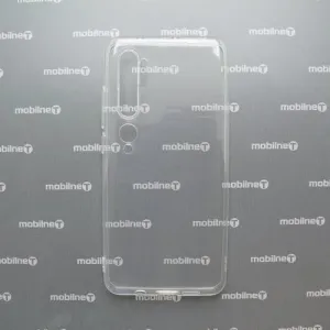 Silikónové puzdro Xiaomi Mi Note 10 priehľadné, nelepivé #2696701