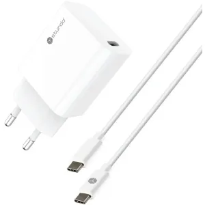 Sturdo Sieťová nabíjačka 3A, PD, 20W, USB QC + nabíjací kábel USB-CUSB-C 1m, biela NSI-0077-STU-TYPEC