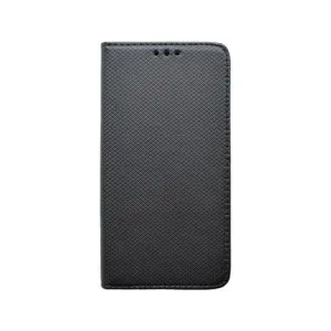Knižkové puzdro Samsung Galaxy A70 čierne, vzorované