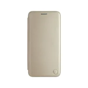 mobilNET knižkové puzdro iPhone 13 Mini, zlatá, Lichi
