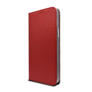 Xiaomi Mi 10 červená bočná knižka, vzorovaná
